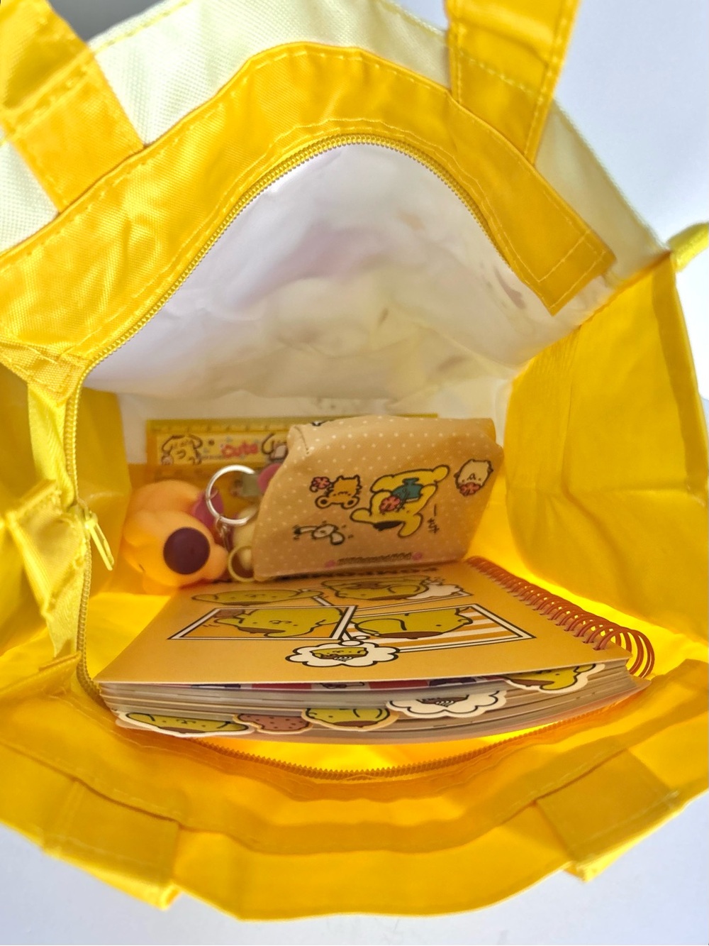💛(POM360) Pompompurin Adorable 8-Piece Tote Bag Bundle! - Picture 7 of 15